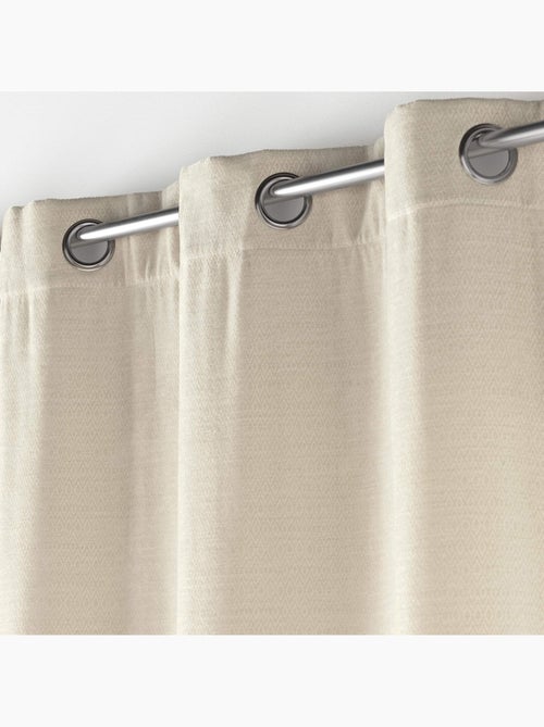 Rideau velours jacquard mika - Douceur D'intérieur - Kiabi