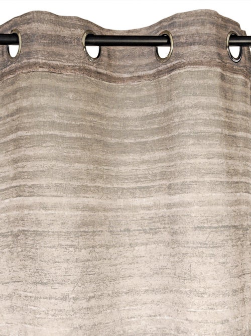 Rideau Voilage Dégradé. - Kiabi