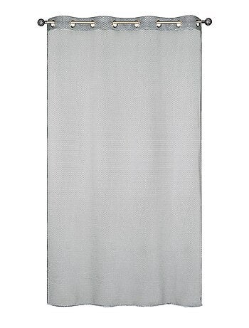 Rideau Voilage effet filet - prêt à poser.
