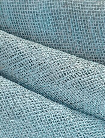 Rideau Voilage effet lin - prêt à poser.