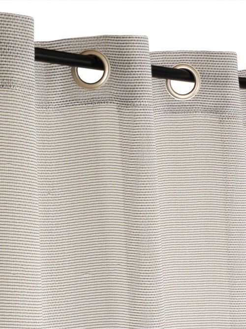 Rideau Voilage effet point fantaisie. - Kiabi