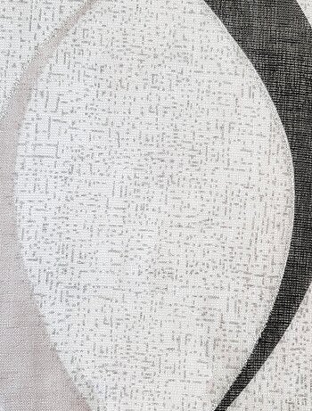 Rideau voilage imprimé - prêt a poser.