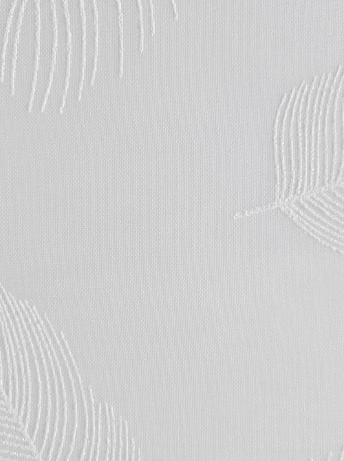 Rideau Voilage imprimé Feuilles - prêt à Poser. - Kiabi