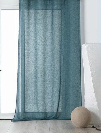 Voilage à Oeillets en Tissu Recyclé