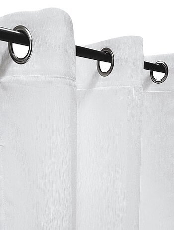 Rideau Voilage reliefé - prêt à poser.