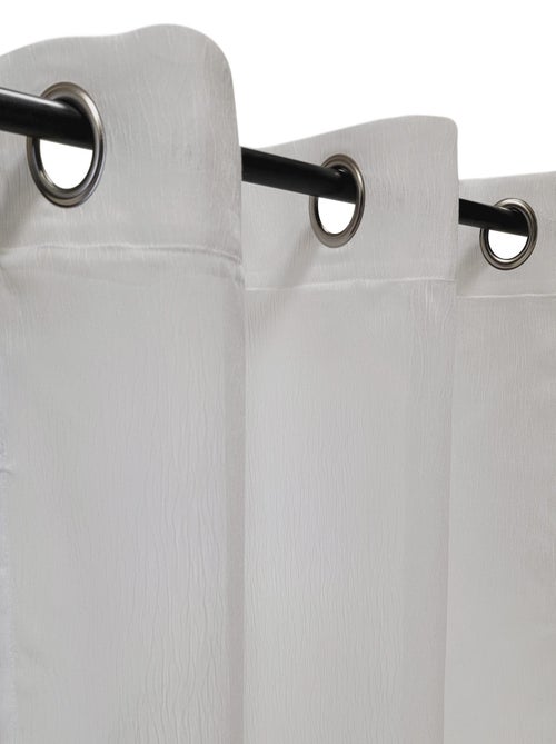 Rideau Voilage reliefé - prêt à poser. - Kiabi