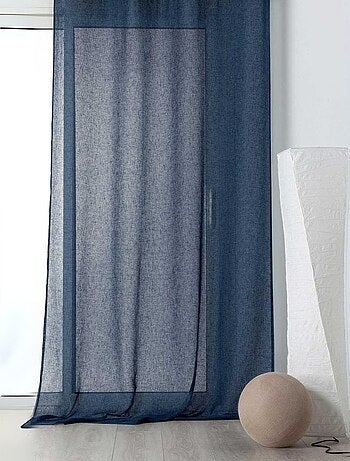 Rideau voilage tamisant en poly-lin