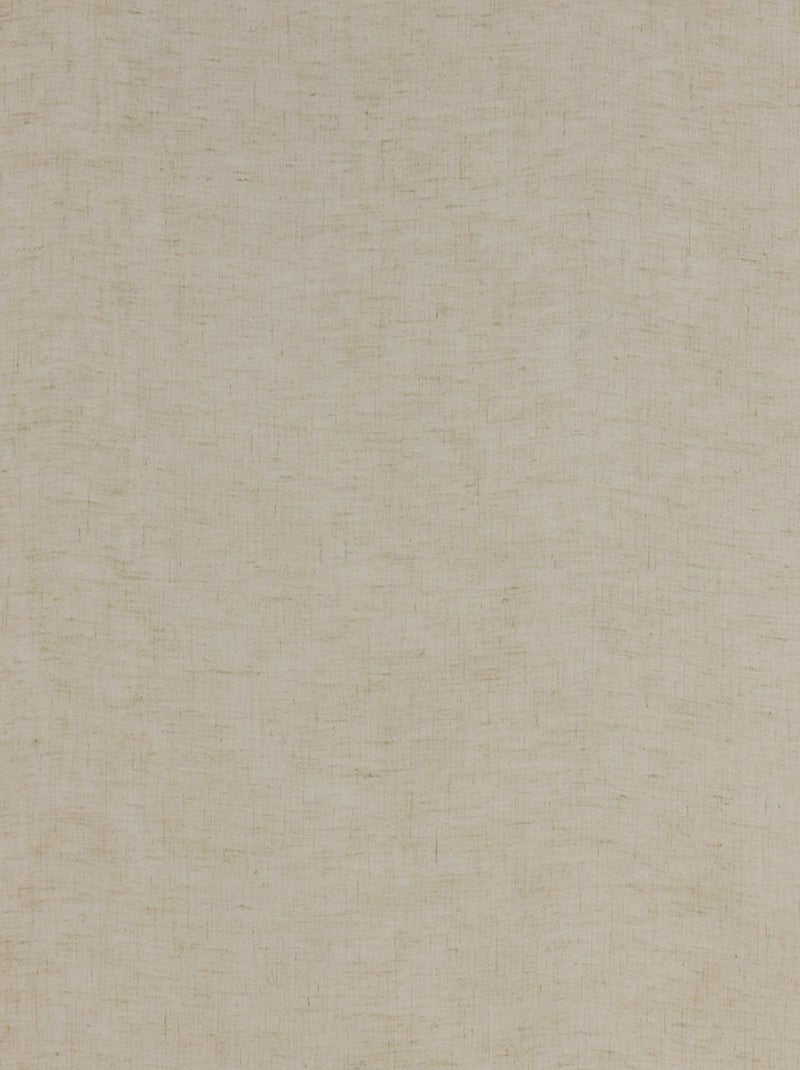 Rideau voilage tamisant en poly-lin Ecru - Kiabi