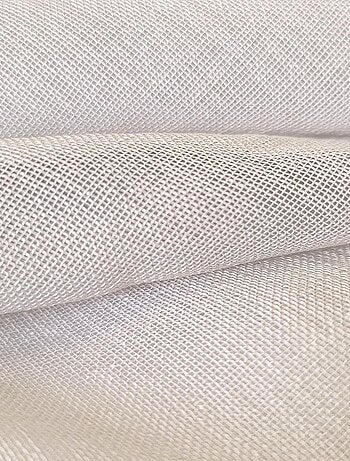 Rideau Voilage Uni à œillets - prêt à poser.