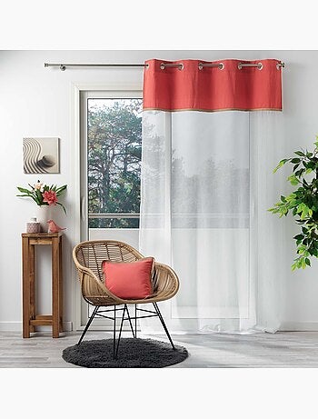 Rideau Voile 140x240cm Kelonia vert