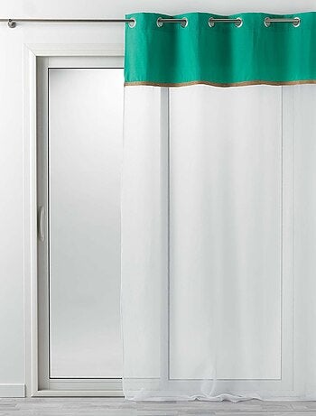 Rideau Voile 140x240cm Kelonia vert