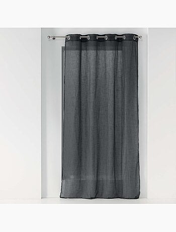 Rideau Voile effet lin Zazy