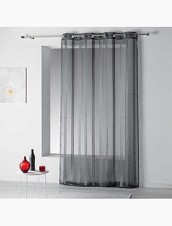 Rideau voile rayures Collection Bandas Jacquard