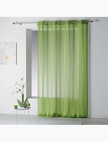 Rideau voile rayures Collection Bandas Jacquard