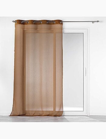 Rideau voile sable Cottele