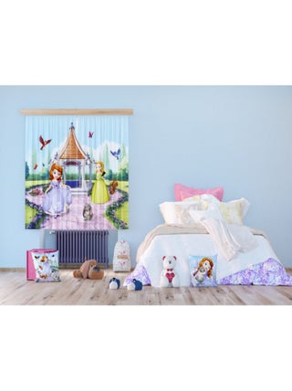 Rideaux - Disney Princesse Sofia - 2 pièces 90 cm x 160 cm