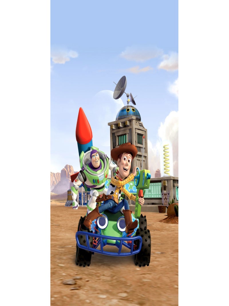 Rideaux - Disney Toy Story - 2 pièces 90 cm x 160 cm Multicolore - Kiabi