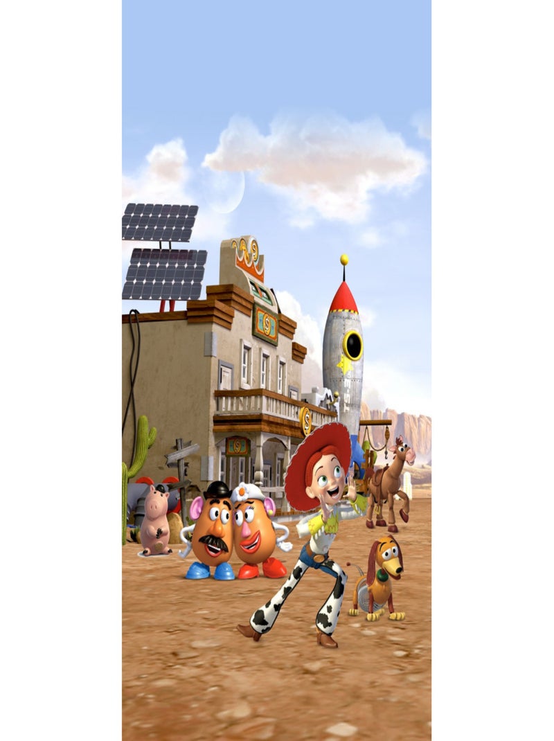 Rideaux - Disney Toy Story - 2 pièces 90 cm x 160 cm Multicolore - Kiabi