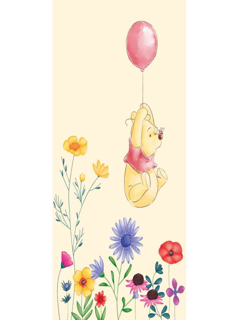 Rideaux - Disney Winnie l'ourson - 2 pièces 90 cm x 160 cm Multicolore - Kiabi