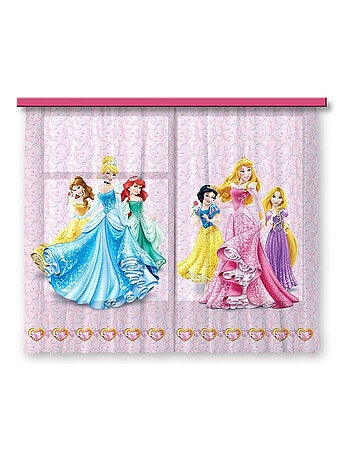 Rideaux - Princesses Disney - 2 pièces 90 cm x 160cm