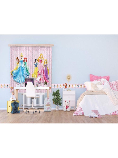 Rideaux - Princesses Disney - 2 pièces 90 cm x 160cm - Kiabi