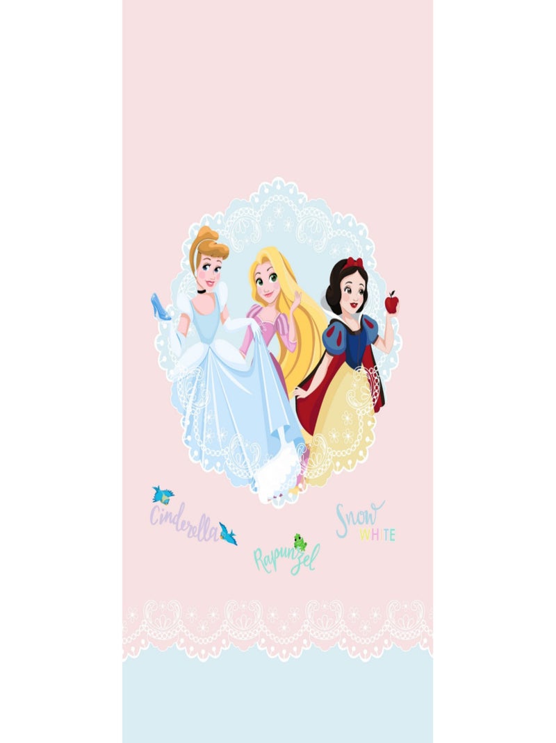 Rideaux - Princesses Disney - modèle dessin - 2 pièces 90cmx160cm Multicolore - Kiabi