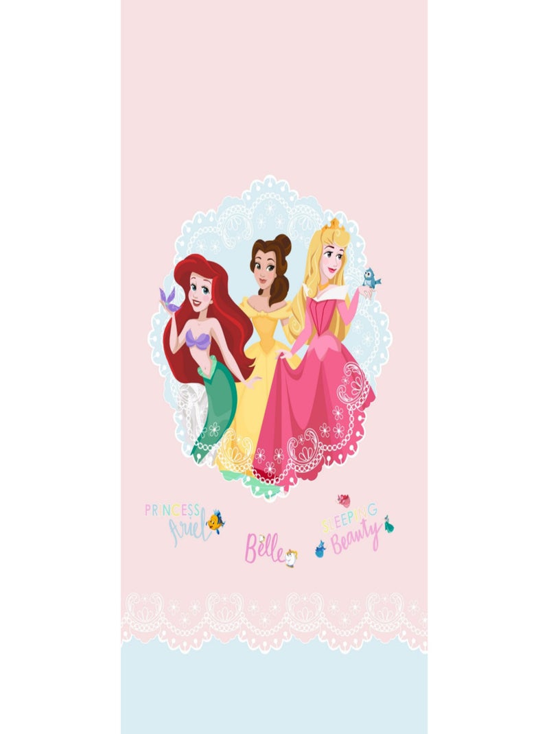 Rideaux - Princesses Disney - modèle dessin - 2 pièces 90cmx160cm Multicolore - Kiabi