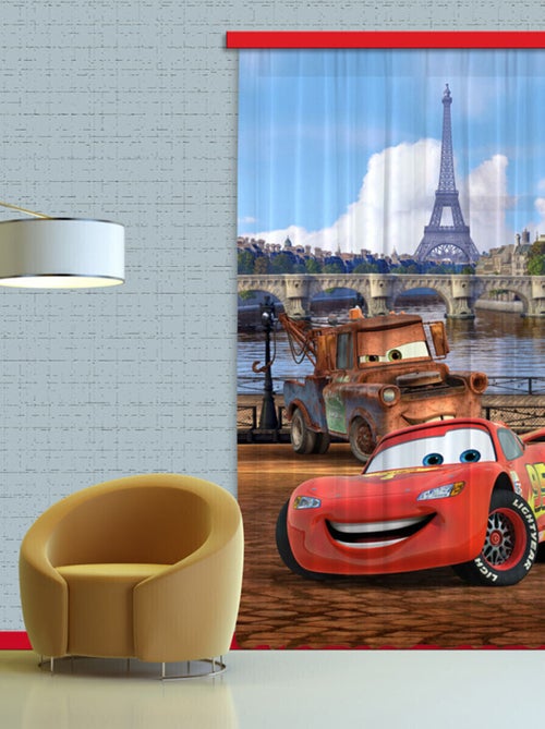 Rideaux Cars à Paris Disney-Occultant : 140x245 cm - Kiabi