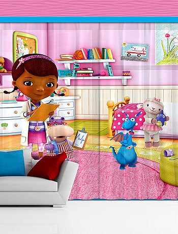 Rideaux Docteur la Peluche Consultation Disney-Standard : 280x245 cm