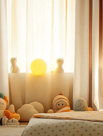 Rideaux en Gaze de Coton Bio Honey