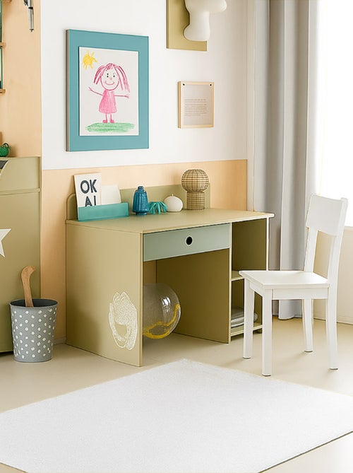 Rideaux en Gaze de Coton Bio Blanc - Kiabi