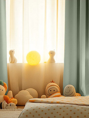 Rideaux en Gaze de Coton Bio Vert