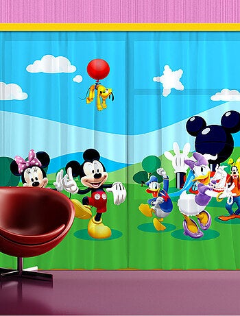 Rideaux La Maison de Mickey Disney-Voilage : 280x245 cm
