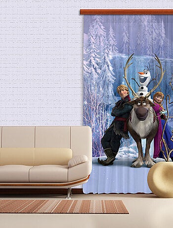 Rideaux La Reine des Neiges Famille Disney-Occultant : 140x245 cm