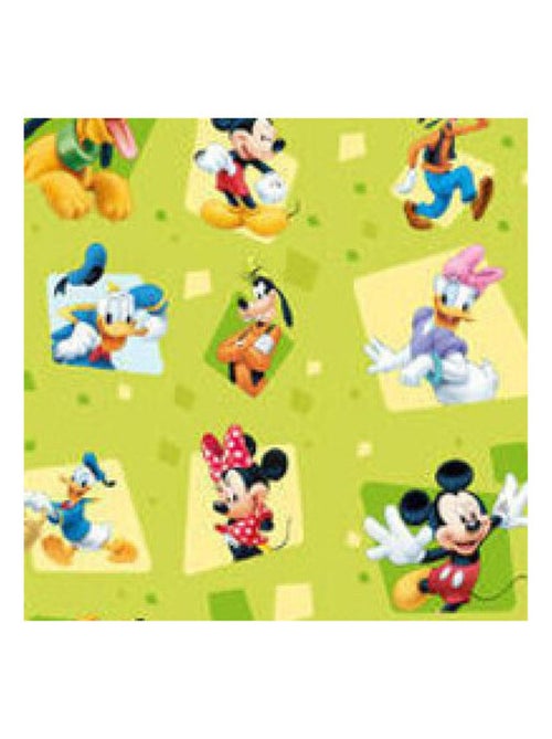 Rideaux Mickey et tous ses amis Disney-Voilage : 180x160 cm - Kiabi