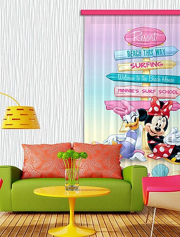 Rideaux Minnie & Daisy Disney-Voilage : 140x245 cm
