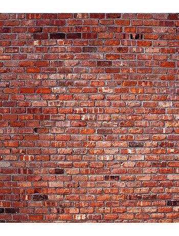 Rideaux mur de briques - 2 pièces - L180 cm x H 160cm