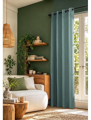 Rideaux occultant & obscurcissant - coton pur - 100% polyester