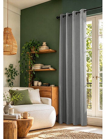 Rideaux occultant & obscurcissant - coton pur - 100% polyester