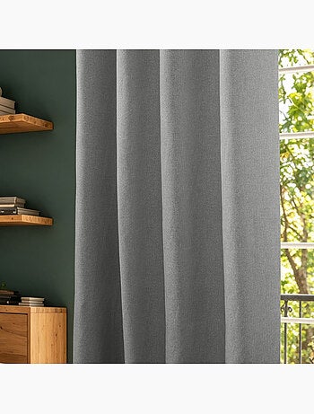 Rideaux occultant & obscurcissant - coton pur - 100% polyester