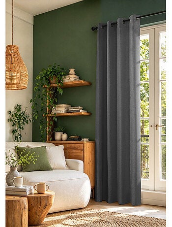 Rideaux occultant & obscurcissant - coton pur - 100% polyester