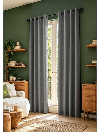 Rideaux occultant & obscurcissant - coton pur - 100% polyester