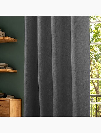 Rideaux occultant & obscurcissant - coton pur - 100% polyester