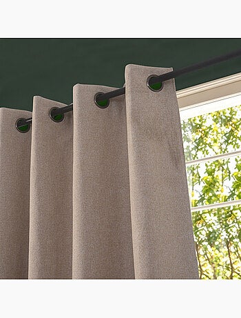 Rideaux occultant & obscurcissant - coton pur - 100% polyester