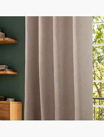 Rideaux occultant & obscurcissant - coton pur - 100% polyester