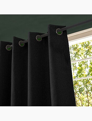 Rideaux occultant & obscurcissant - coton pur - 100% polyester
