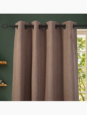 Rideaux occultant & obscurcissant - coton pur - 100% polyester