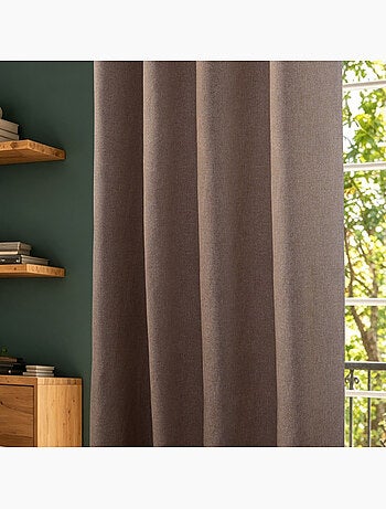 Rideaux occultant & obscurcissant - coton pur - 100% polyester