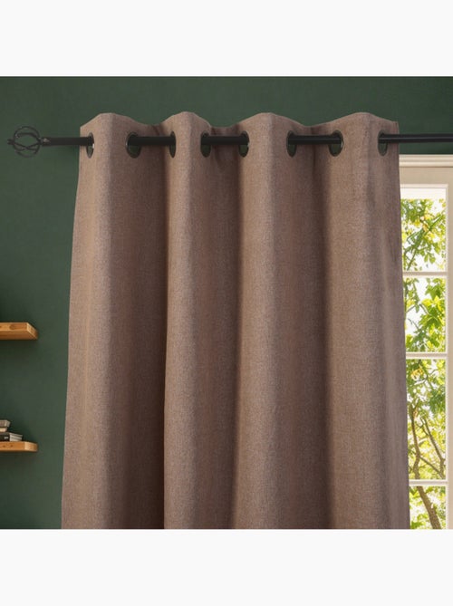 Rideaux occultant & obscurcissant - coton pur - 100% polyester - Kiabi Rideaux occultant & obscurcissant - coton pur - 100% polyester - Kiabi
