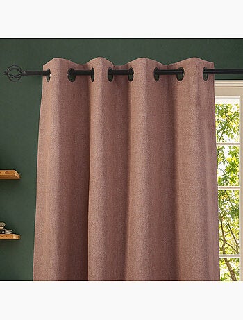 Rideaux occultant & obscurcissant - coton pur - 100% polyester